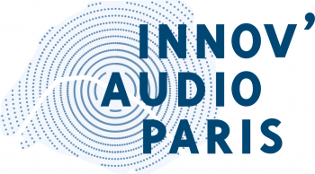 Logo Innov'Audio Paris - Bleu